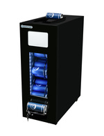 GCAP50 - Dosen Dispenser Kühlschrank in schwarz