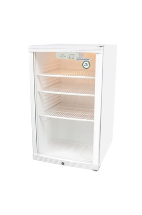 GCGD150 - Glastürkühlschrank - weiß