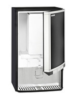 GCBIB30 - Refrigerador dispenser Bag-in-Box - 3x10 litros - aberto e enchido com bags de 20 l
