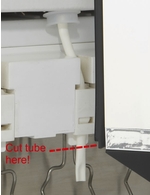 GCBIB30 - Refrigerador dispenser Bag-in-Box - 3x10 litros - instruções tube fitting