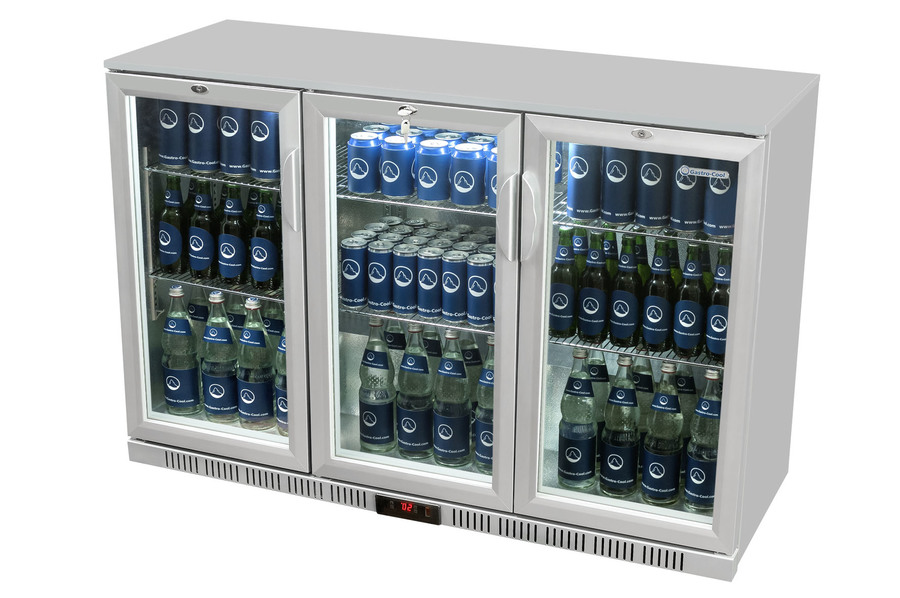 Untertheken-Kühlschrank/ Bierkühlschrank - Flügeltür - GCUC300 – Gastro