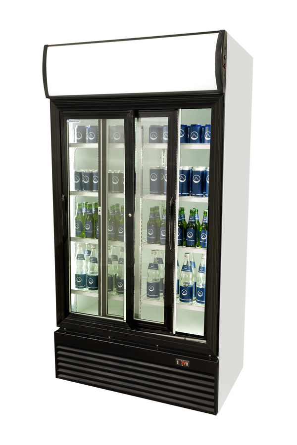 Showcase Cooler sliding doors 800 Litres GCDC800SD GastroCool