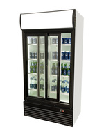 GCDC800 - Showcase Cooler with sliding door