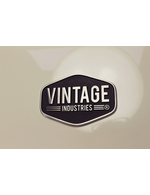 Vintage Industries - Cream Retro Fridge - Logo Detail picture